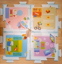 Puzzle géant maison des petits - OXYBUL 