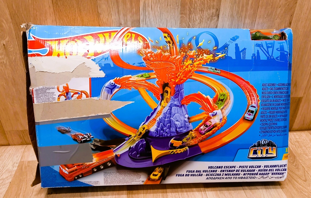 Circuit piste volan Hotwheels - MATTEL