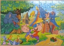 Puzzle 3 petits cochons 60p - CARREFOUR