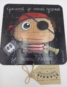  Puzzle " Quand je serai grand je serai pirate " LABEL'TOUR CREATiONS