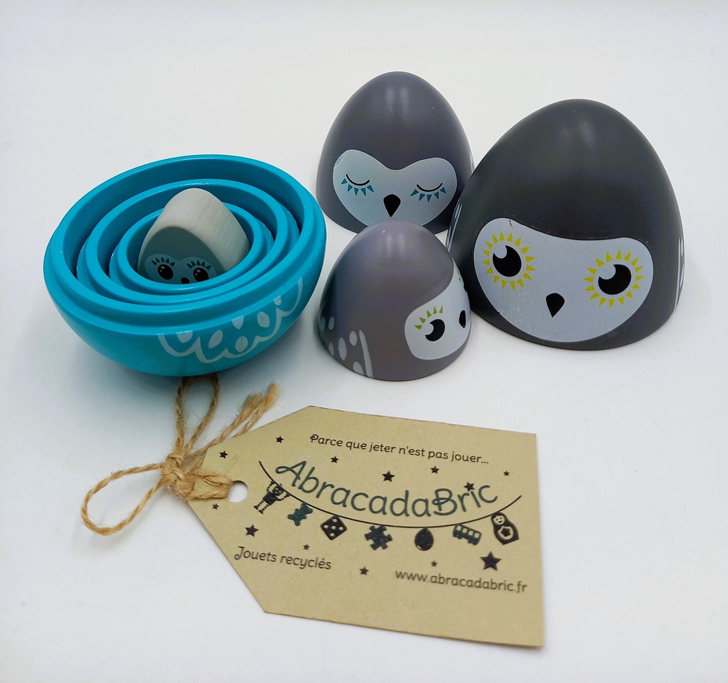 Chouettes gigognes montessori - NATURES & DECOUVERTES