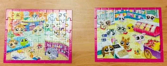 Puzzle "Littlest Petshop" 2x50p - HASBRO 
