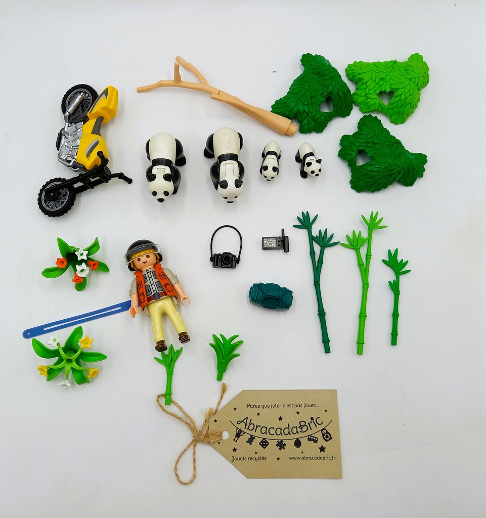 Wild life famille de panda n°5414 - PLAYMOBiL