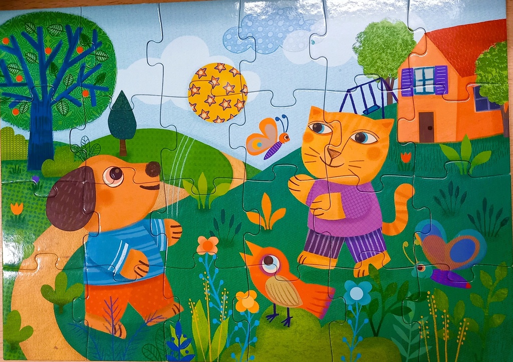 Puzzle "Woof Woof" 24p - DJECO  
