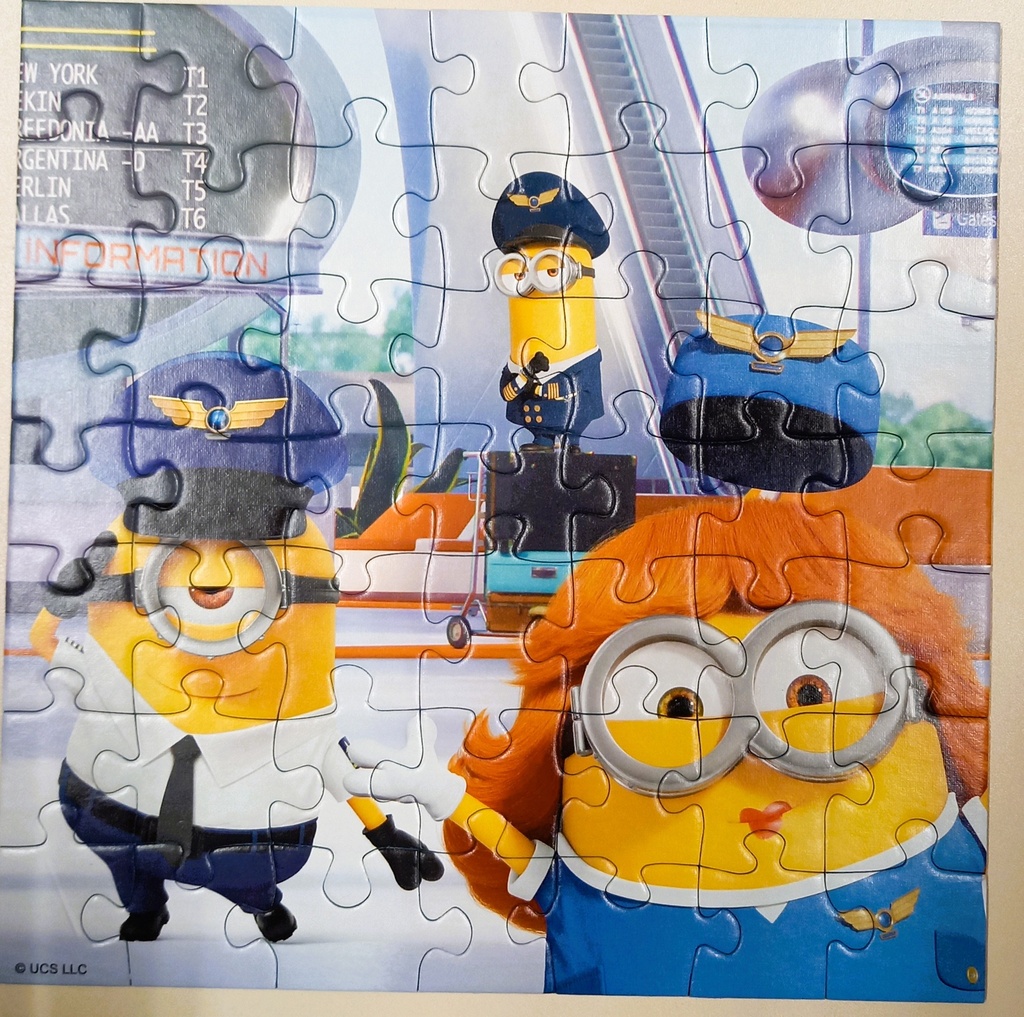 Puzzle "Droles de Minions" 49p - RAVENSBURGER 