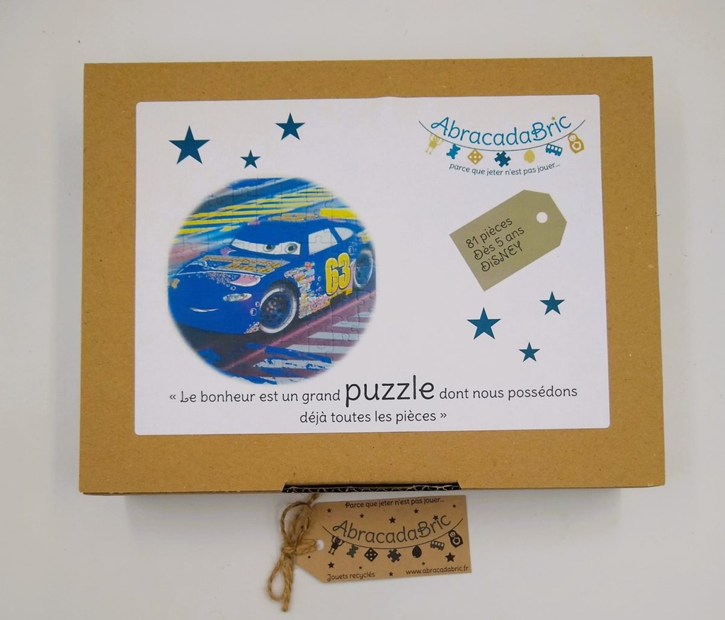 Puzzle Cars 81p - DiSNEY