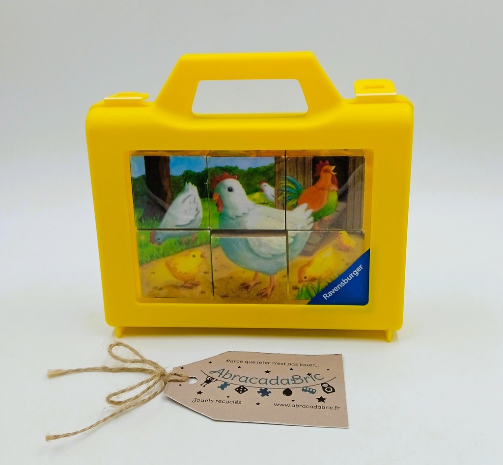 Puzzle Cubes "La ferme" - RAVENSBURGER