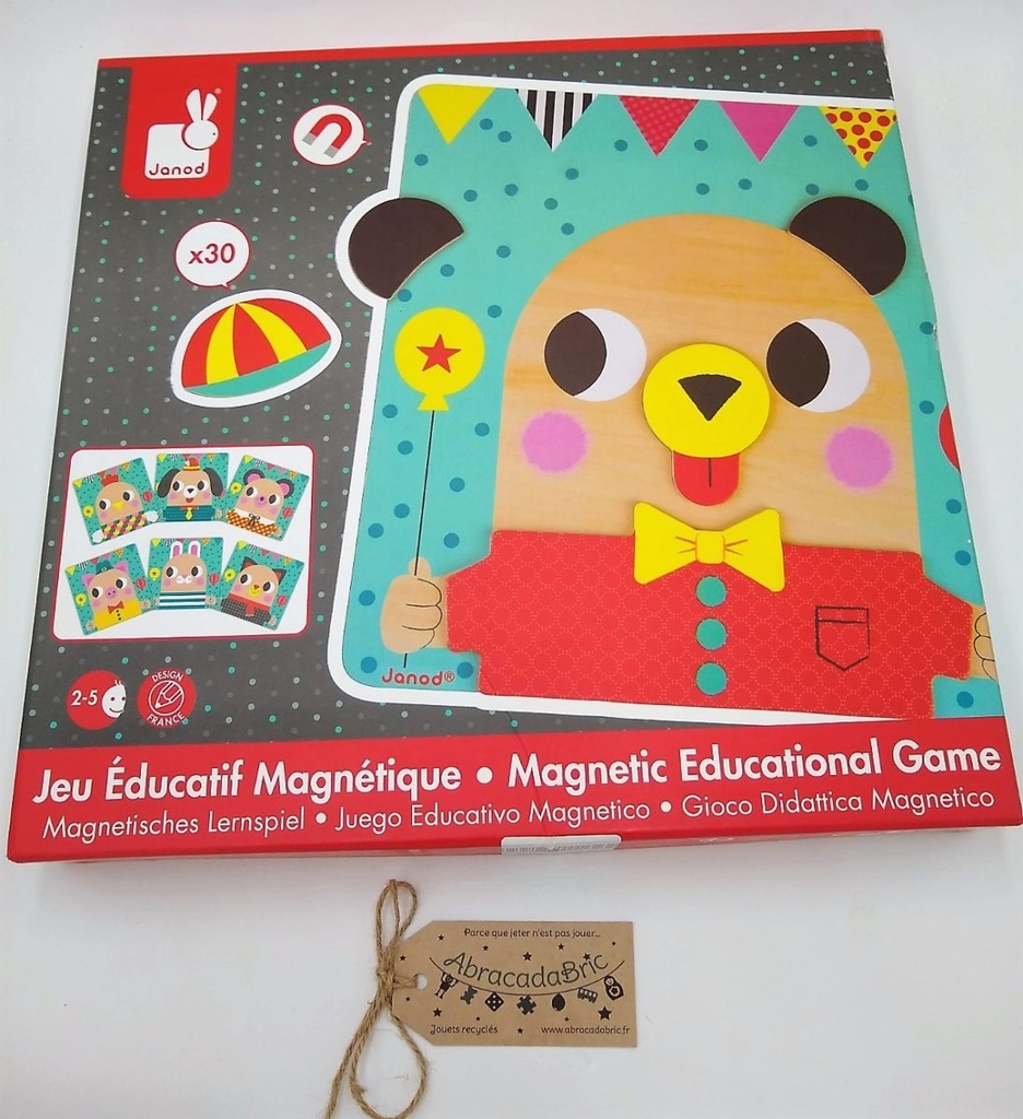 Jeux éducatif magnetique - JANOD