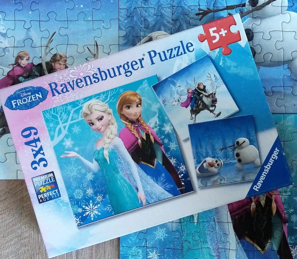 Puzzles reine des neiges 3x49p - RAVENSBURGER