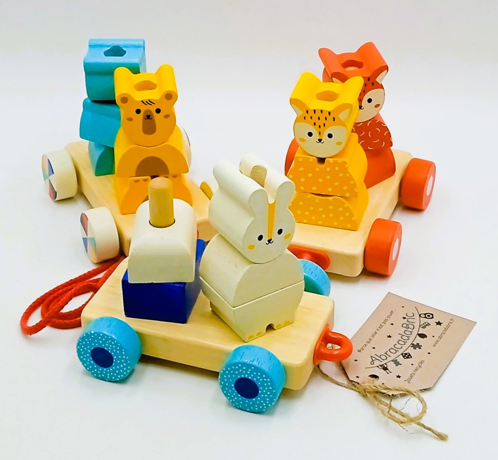 Le train des animaux