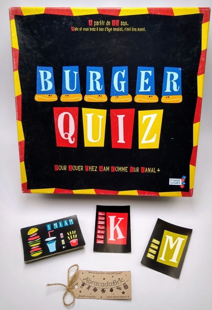 Burger quiz - POWER GAMES