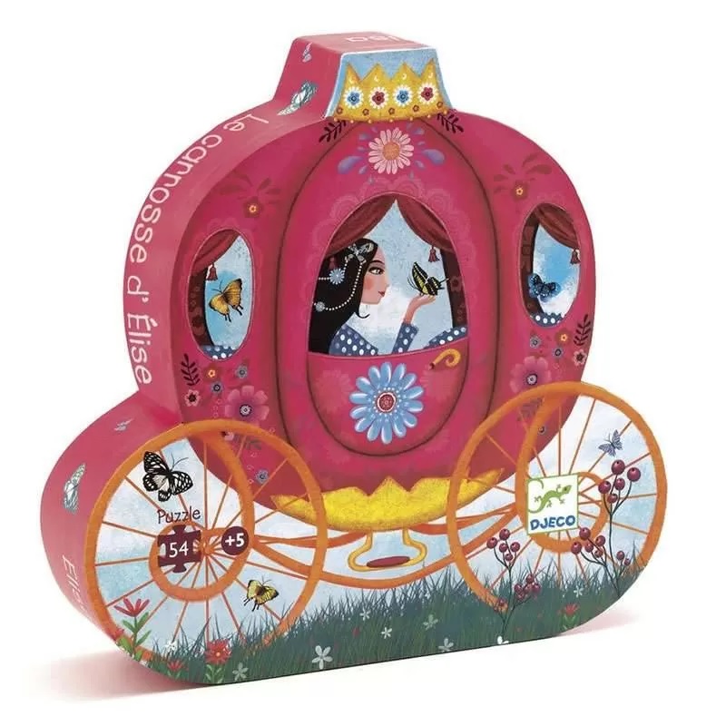 Puzzle "Le carrosse d’Élise" 54p - DJECO