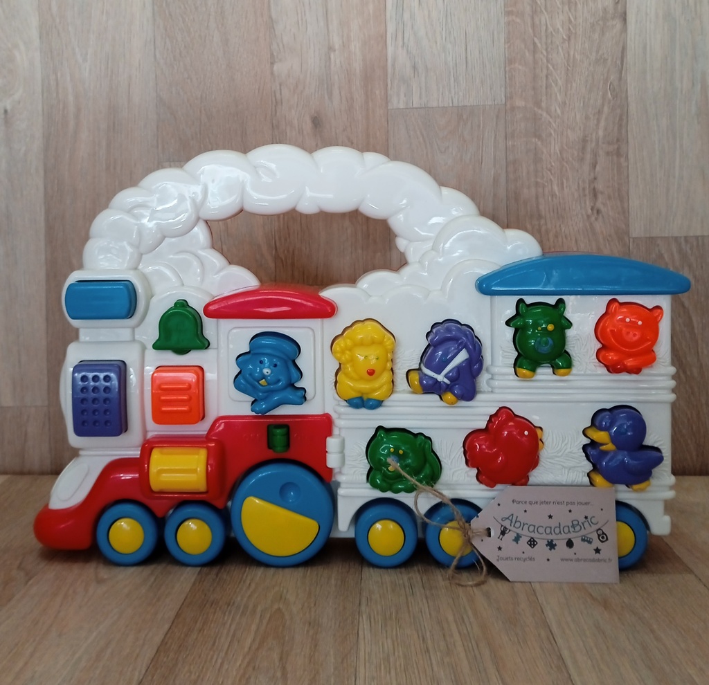 Locomotive son d'animaux vintage - CHiCCO