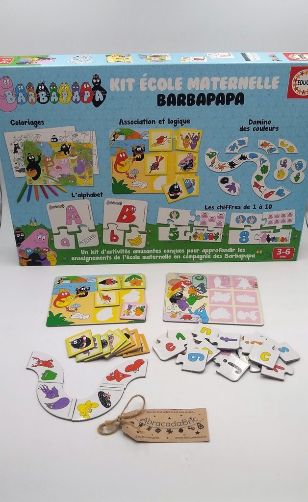 Kit école maternelle Barbapapa - EDUCA