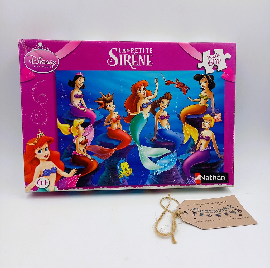 Puzzle "multi princesses disney" 60p - NATHAN