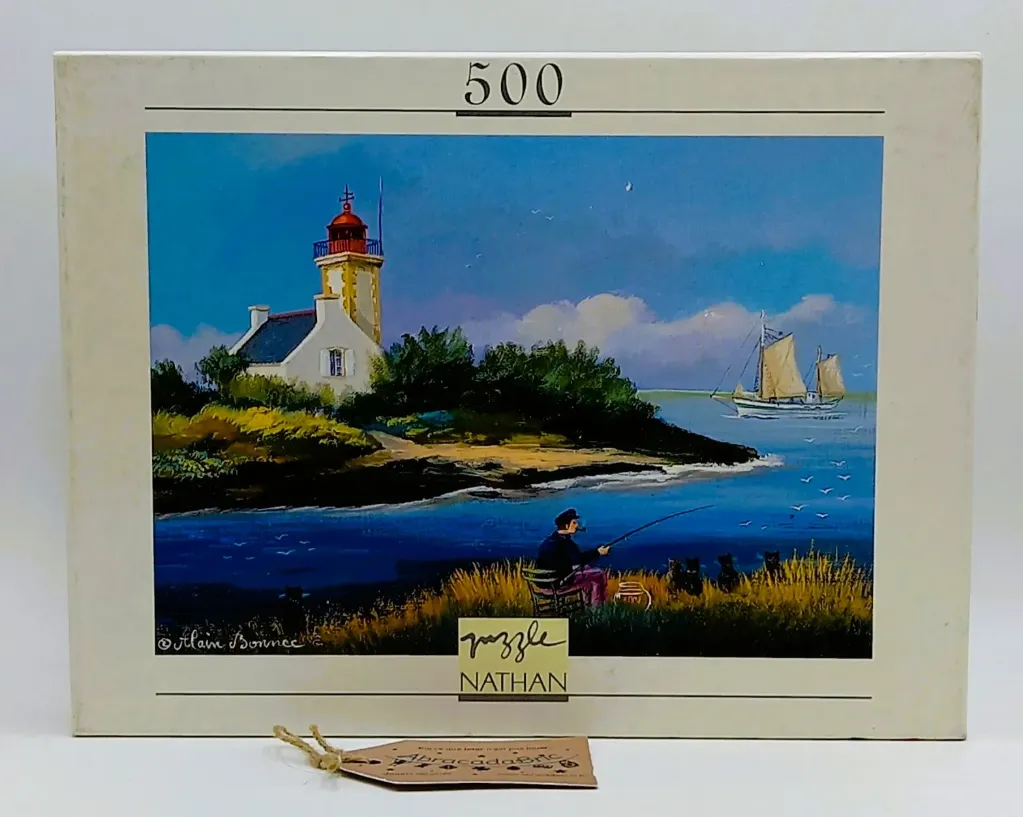 Puzzle "Pécheur solitaire" 500p - NATHAN