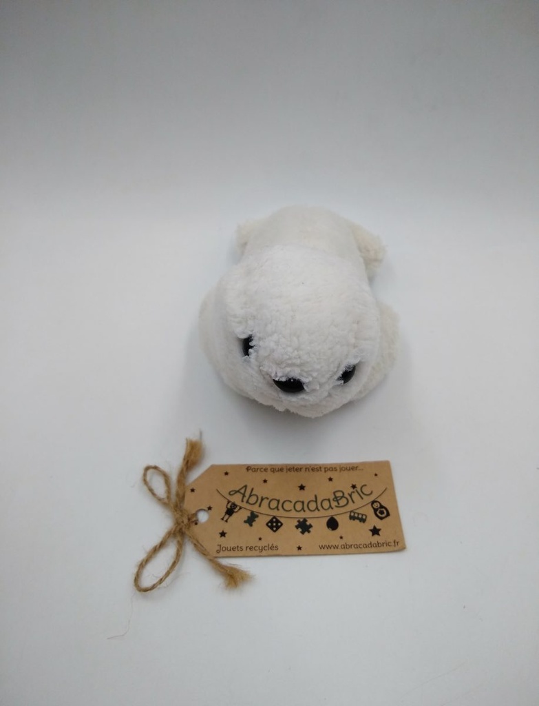 Petit phoque blanc 15cm