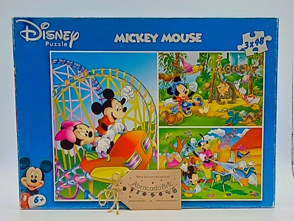 Puzzle "Mickey Mouse" 3x48p - CLEMENTONi