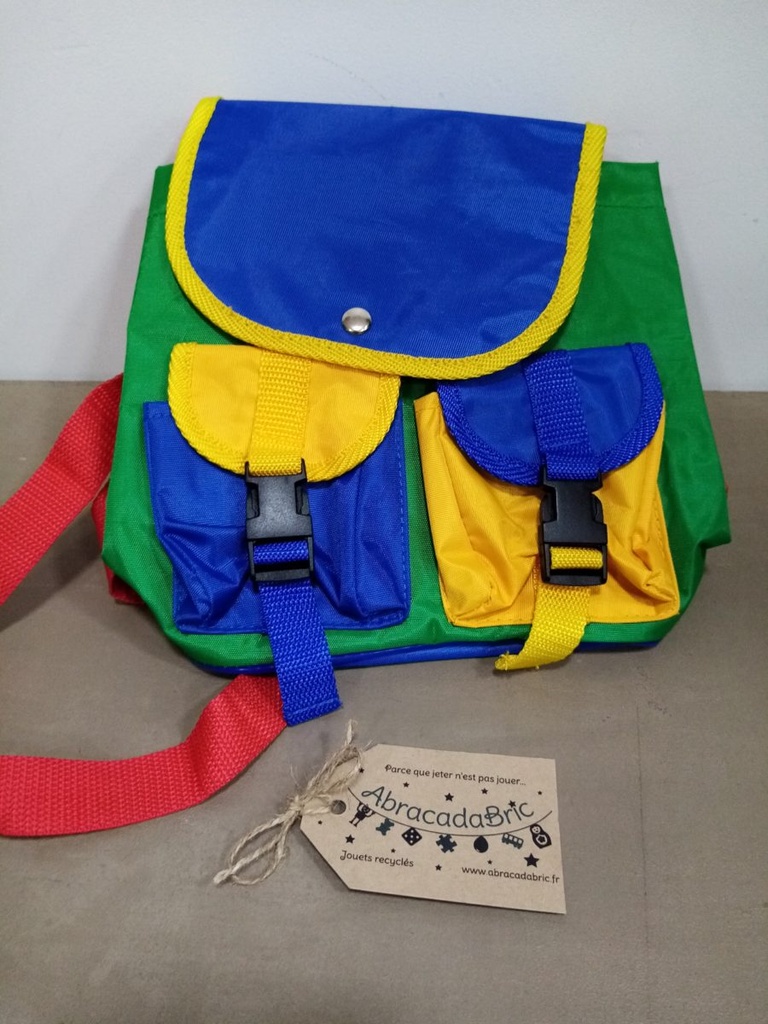 Sac à dos multicolore