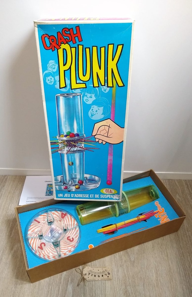 Crash Plunk vintage - iDEAL TOYS