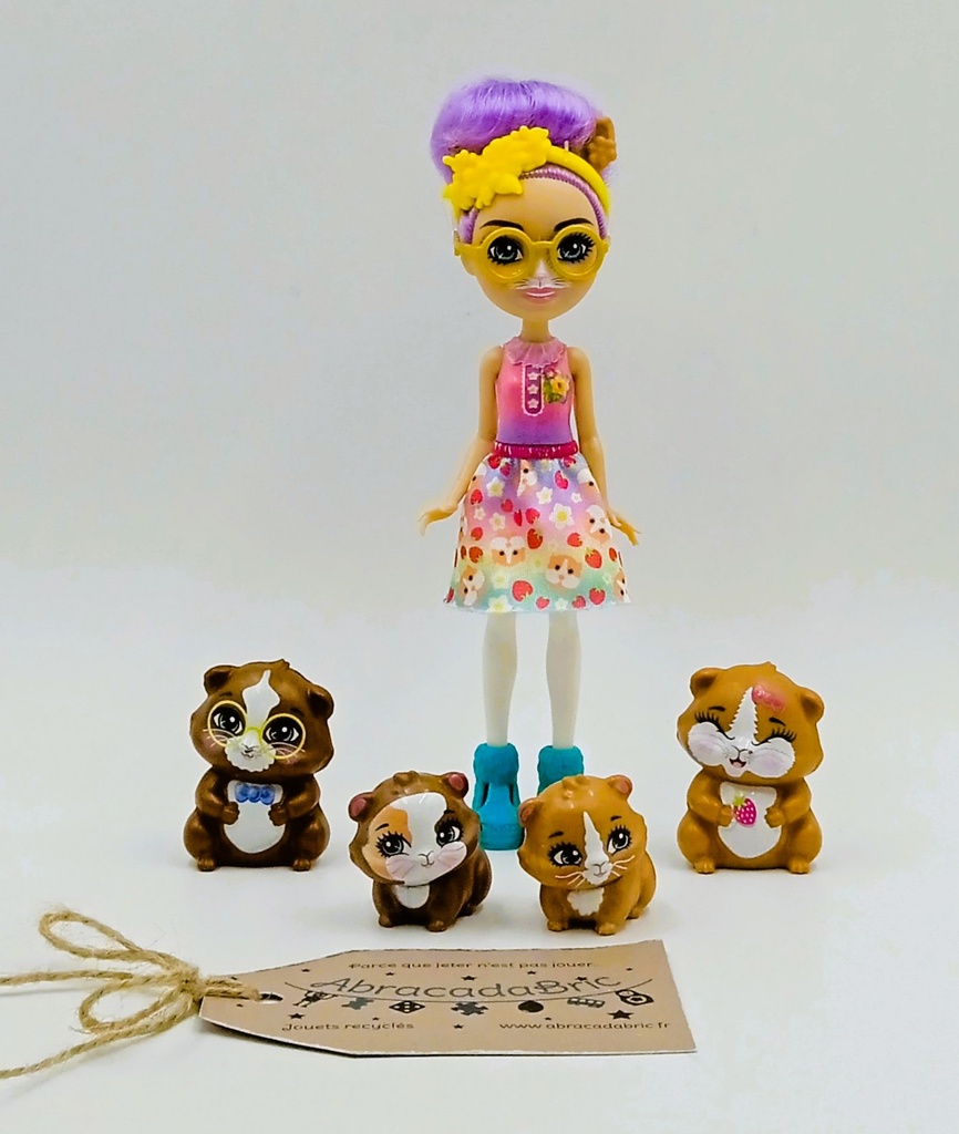 Poupées famille de glee cochon 16cm - MATTEL