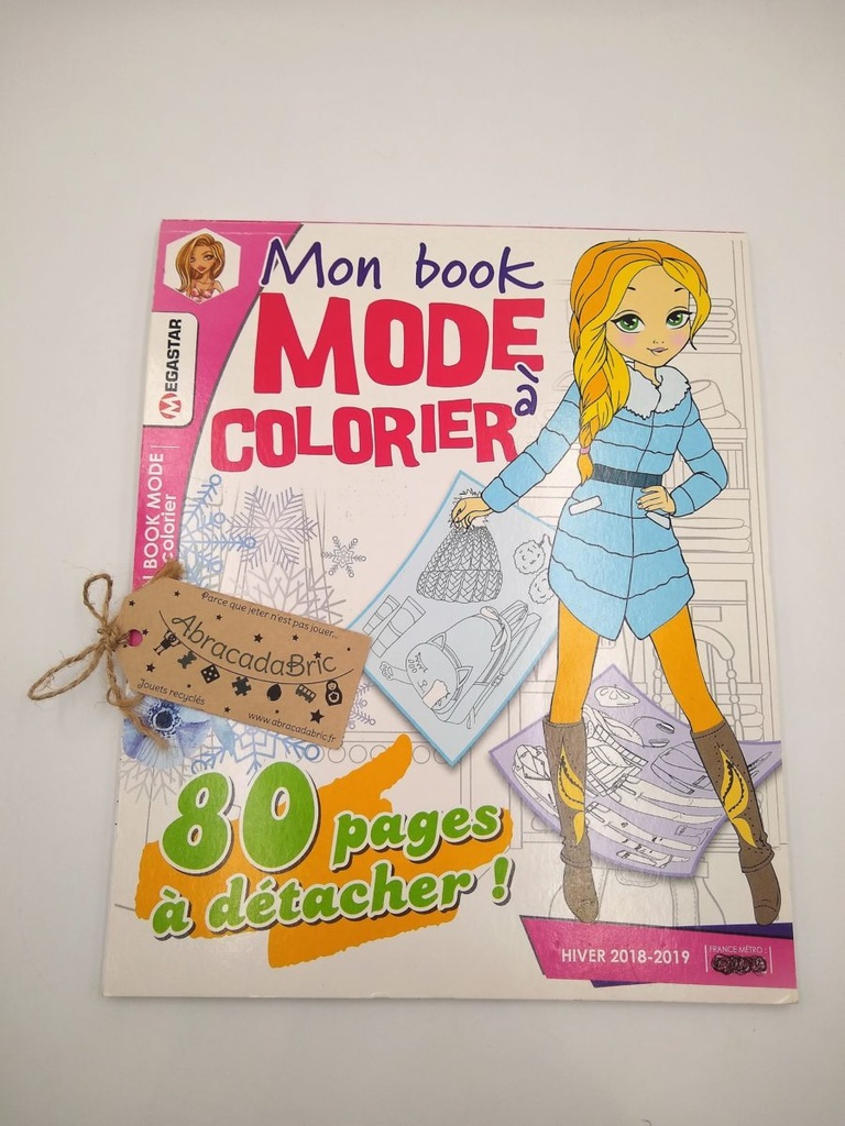 Mon book mode à colorier - MEGASTAR