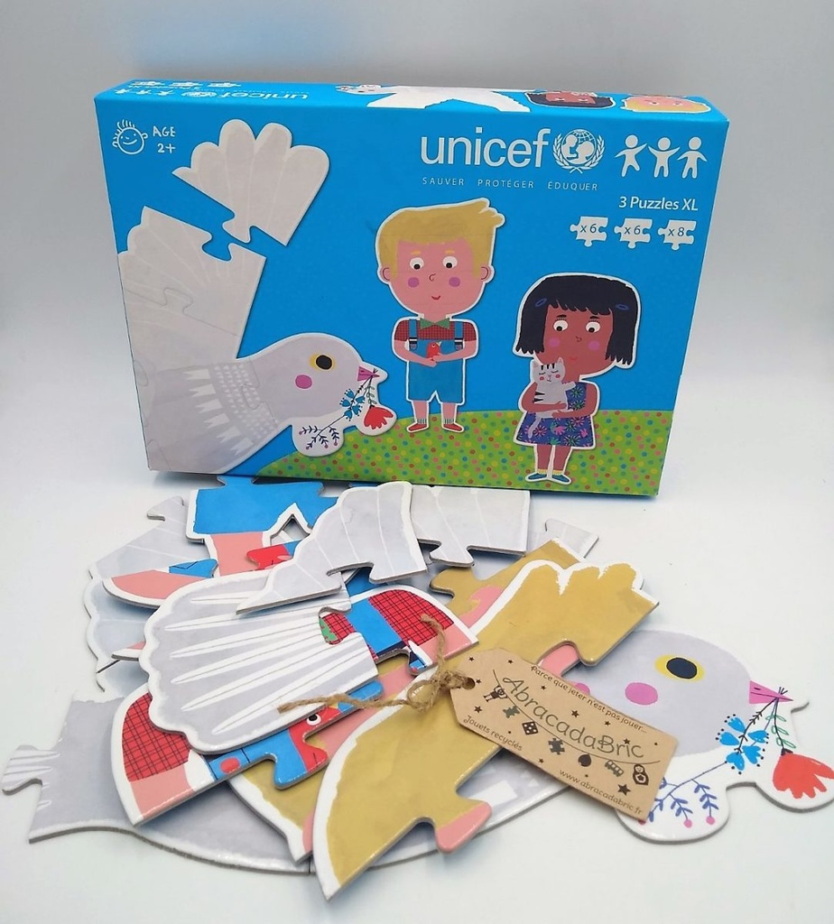 2x Puzzle XL - UNiCEF