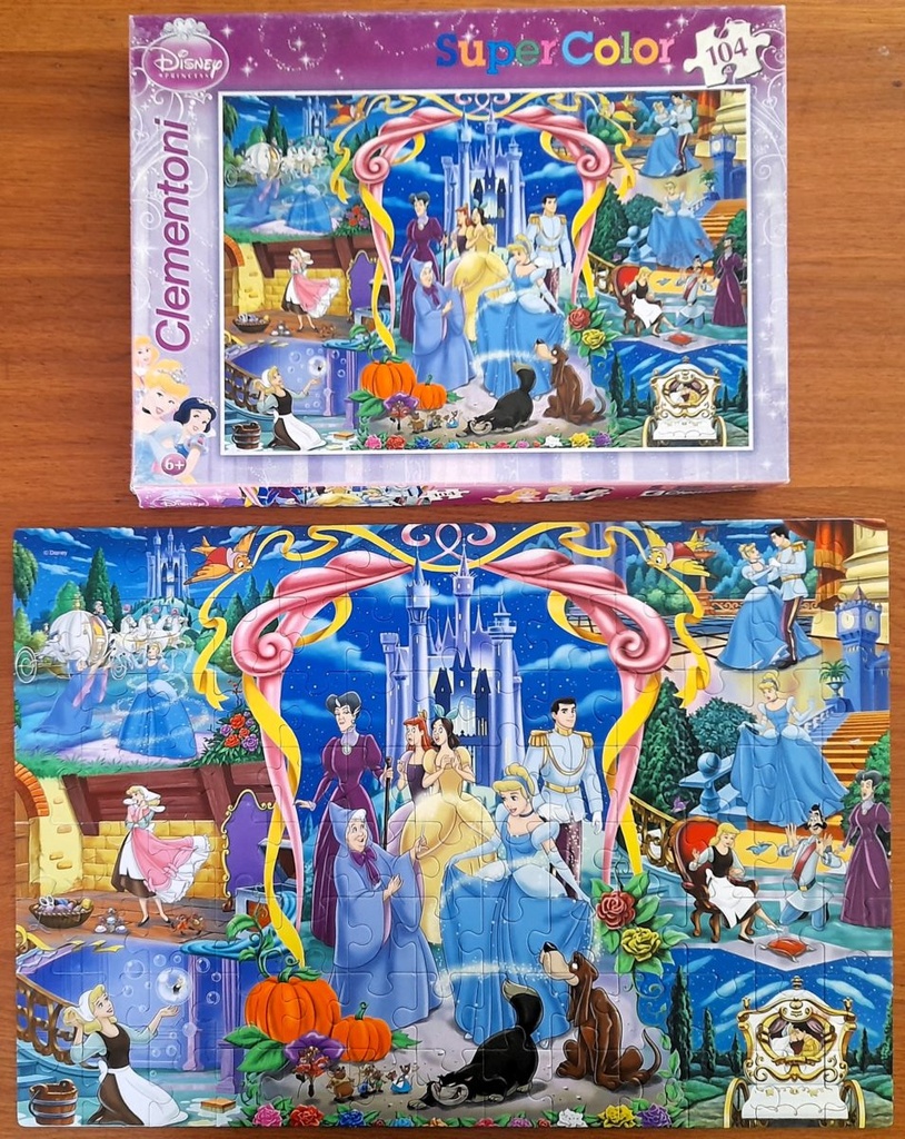 Puzzle "Cendrillon" 104p - CLEMENTONi 