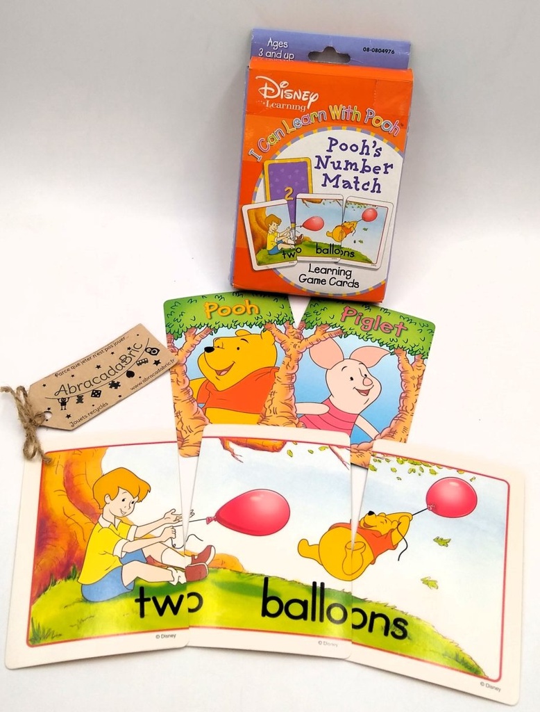 Pooh's number match - DiSNEY