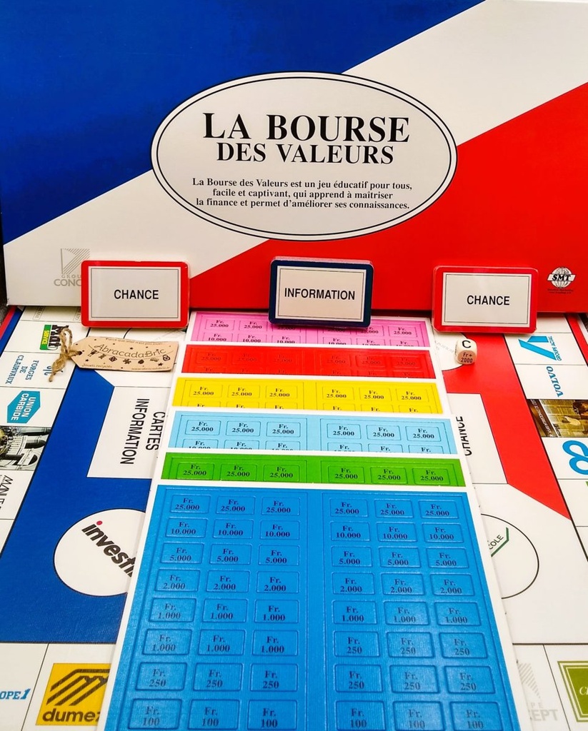 La bourse des valeurs  - SMT