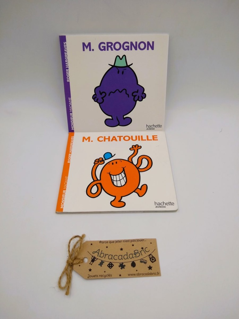 "M.Grognon" & "M.Chatouille" - HACHETTE