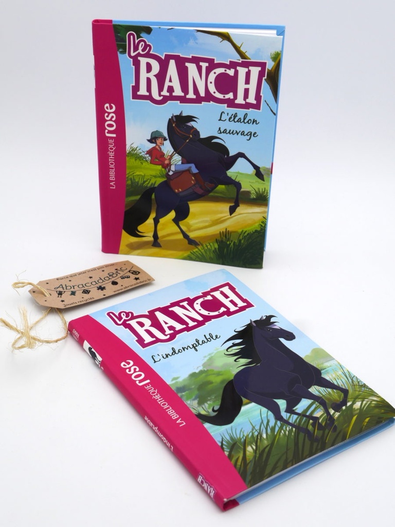 Lot x2 Le Ranch Tome 1 et 3 - Bibliotheque Rose
