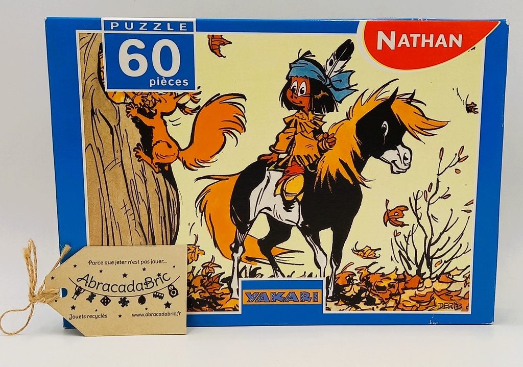 Puzzle Yakari 60p - NATHAN