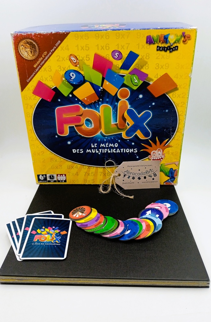 Folix "Le mémo des multiplications" - ANATON’S EDiTiONS