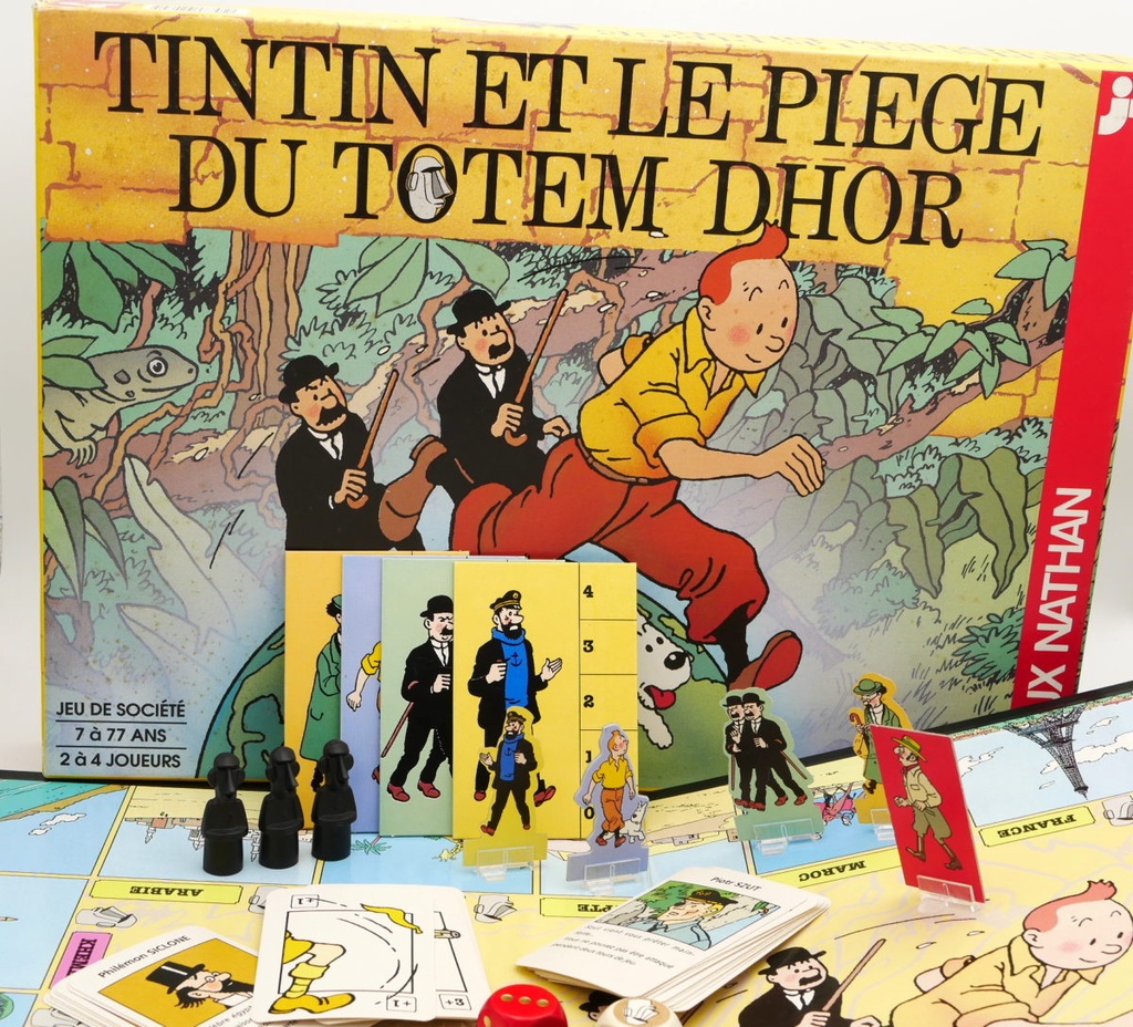 Tintin et le piège du totem dhor - NATHAN