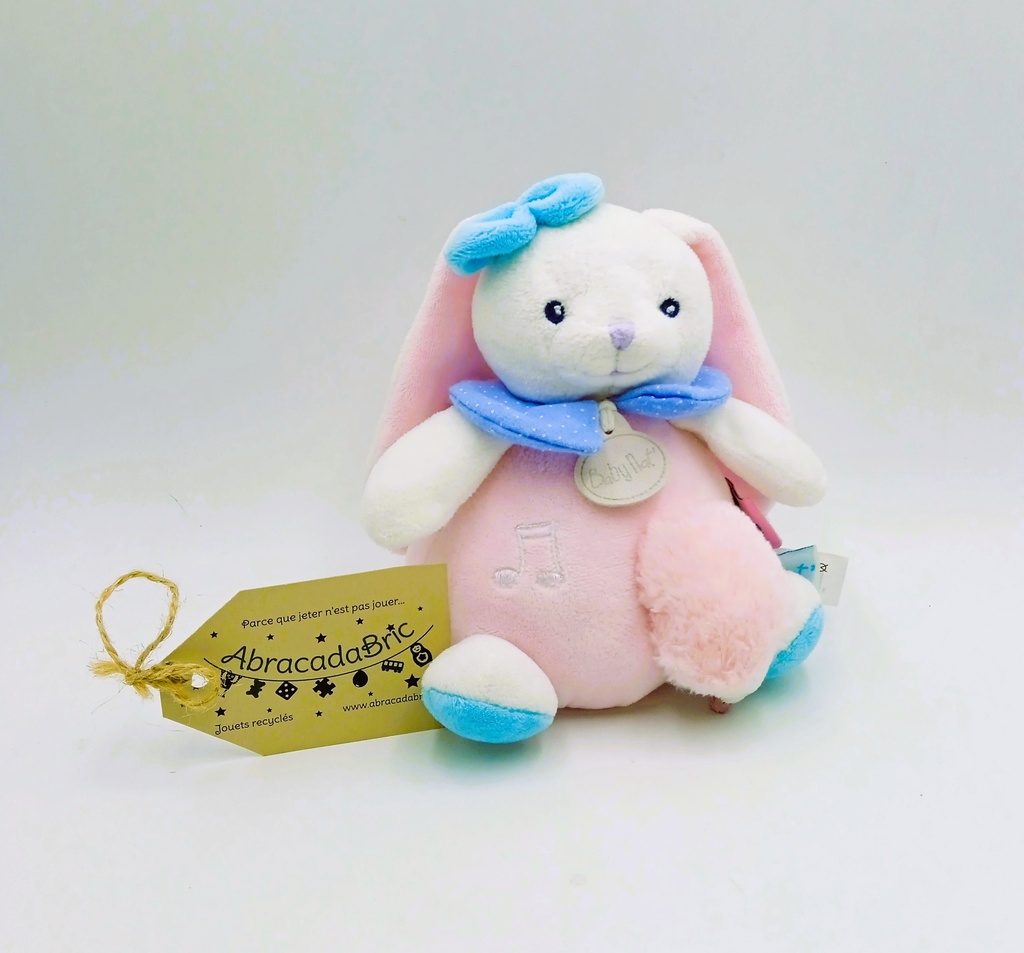Doudou lapin musical - BABYNAT