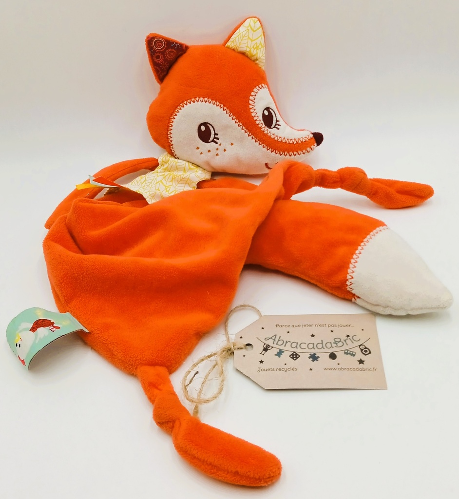 Doudou plat renard - LiLLiPUTiENS