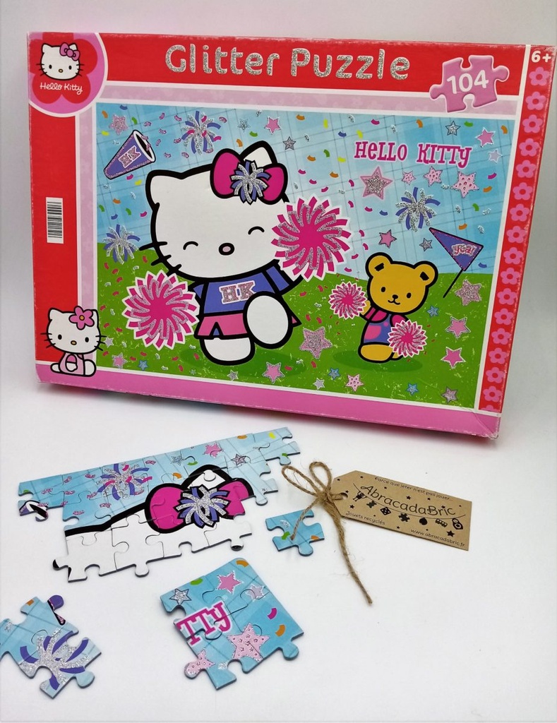 Puzzle hello kitty "glitter" 104p