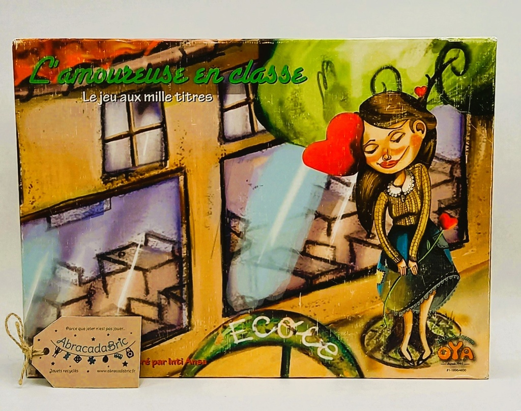Le jeu aux mille titres "l'amoureuse en classe" - OYA