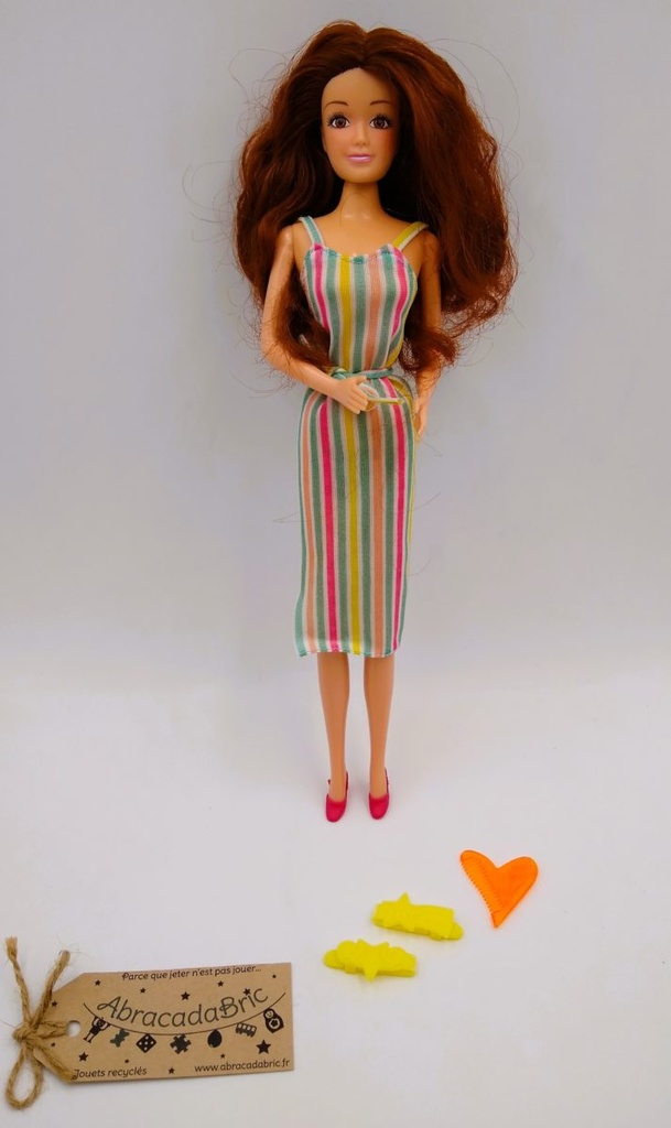 Barbie en robe d'été vintage ! - MATTEL