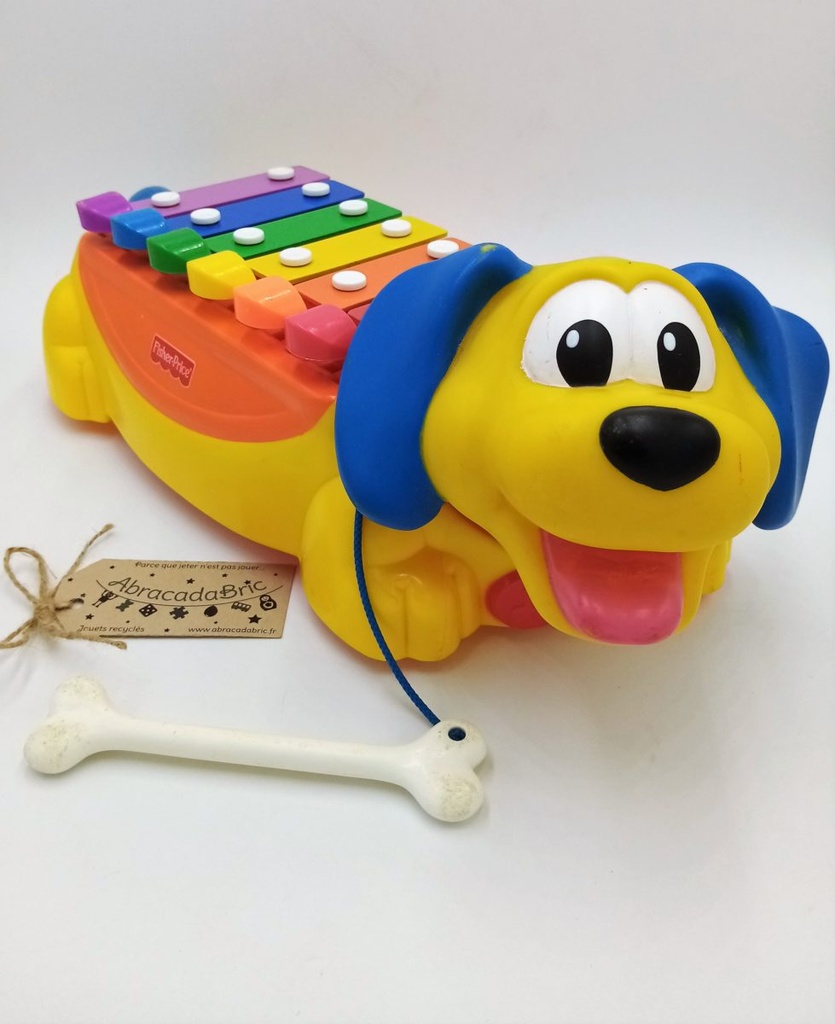 Chien musical vintage - FiSHER PRiCE