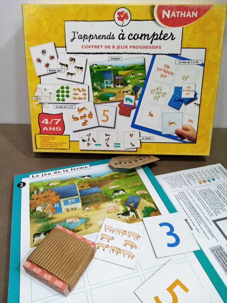 J'apprend à compter - NATHAN