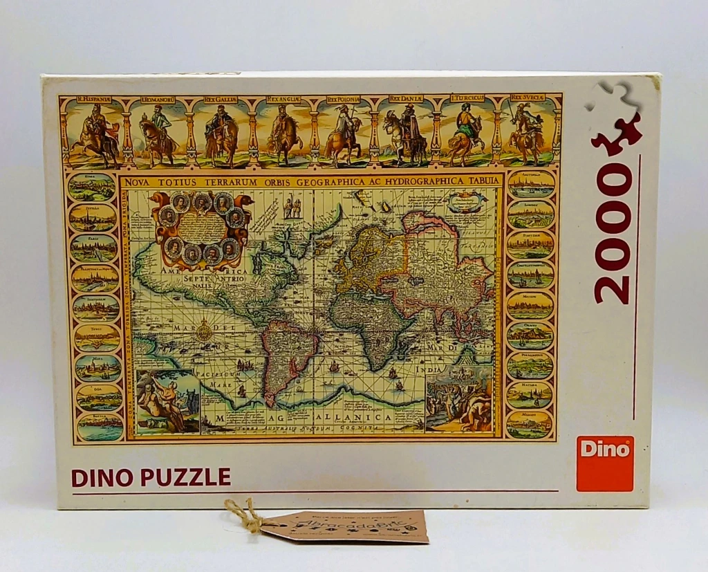 Puzzle "Carte historique du monde"  2000p - DiNO PUZZLE