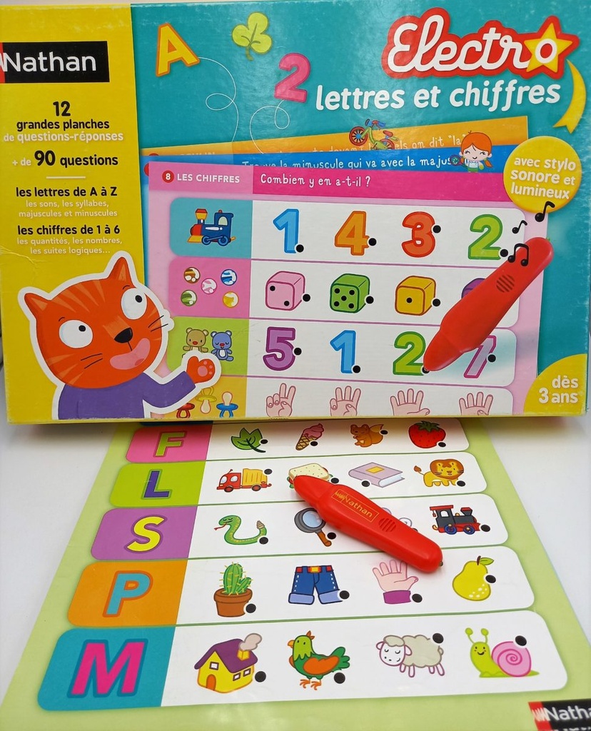 Electro "lettres et chiffres" - NATHAN