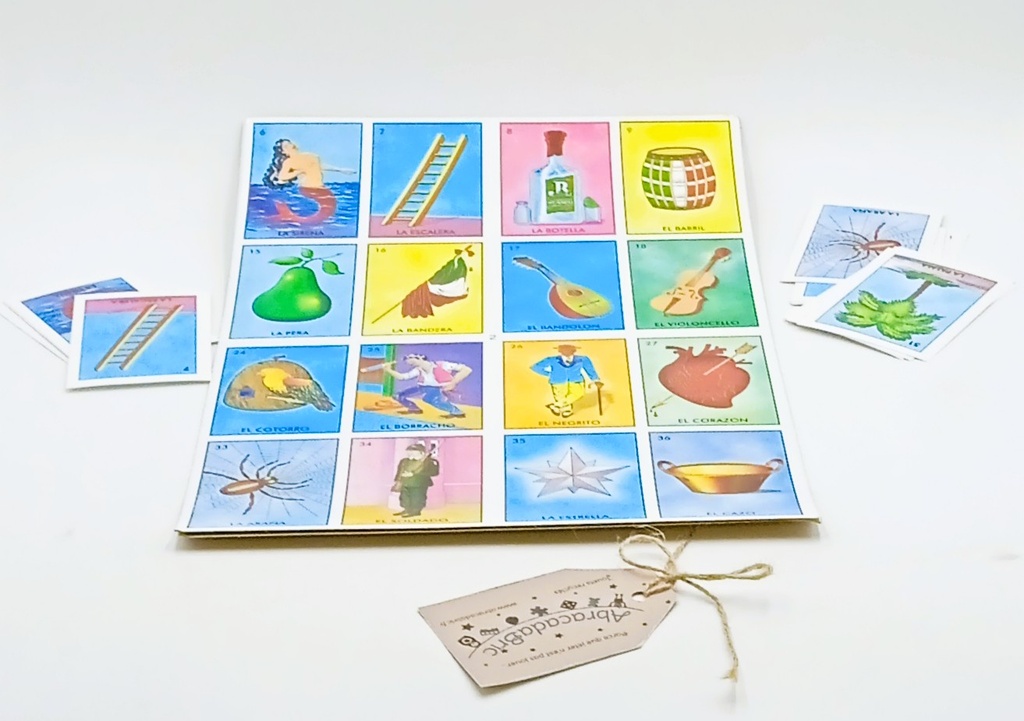 Jeu de loto mexicain 