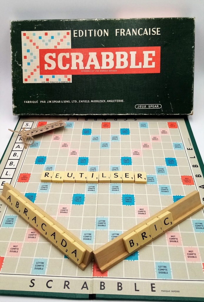 Scrabble classique vintage - SPEAR
