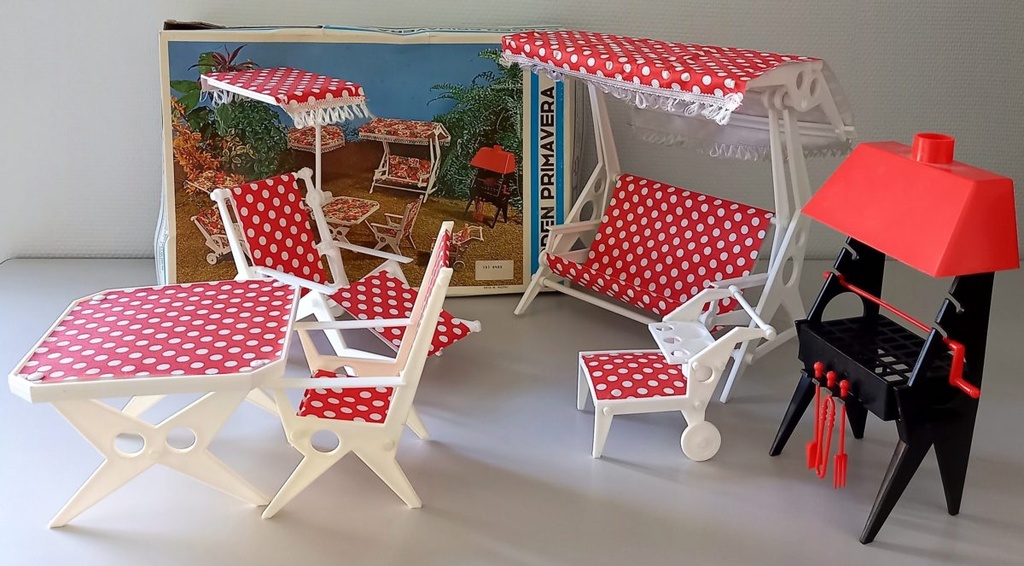 Le salon de jardin vintage