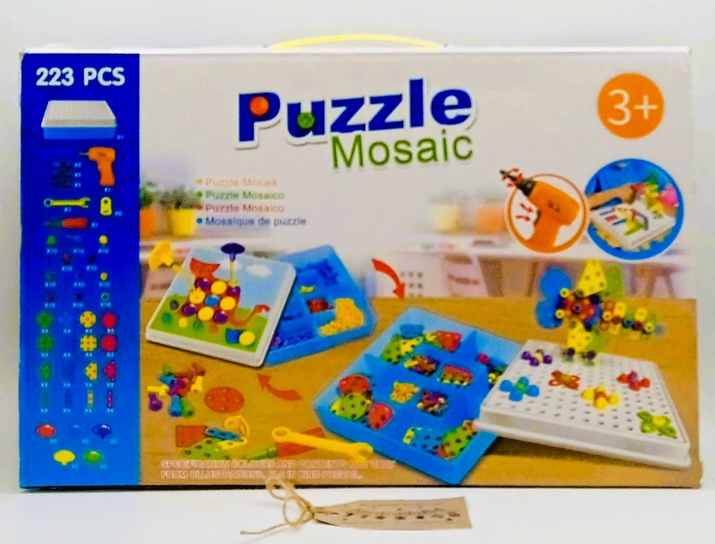 Mosaic puzzle - STEM