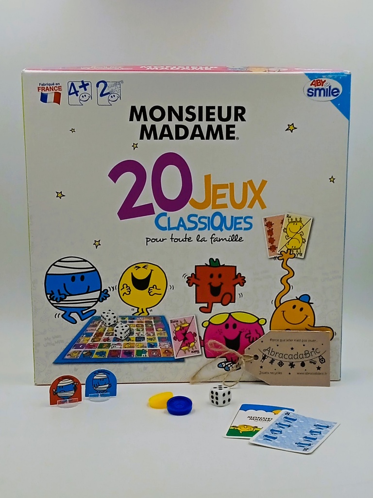 Monsieur Madame 20 jeux classiques - ABY SMiLE