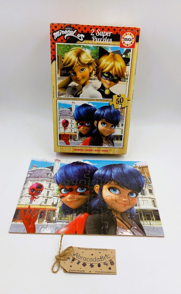 Puzzle Miraculous 50p - EDUCA